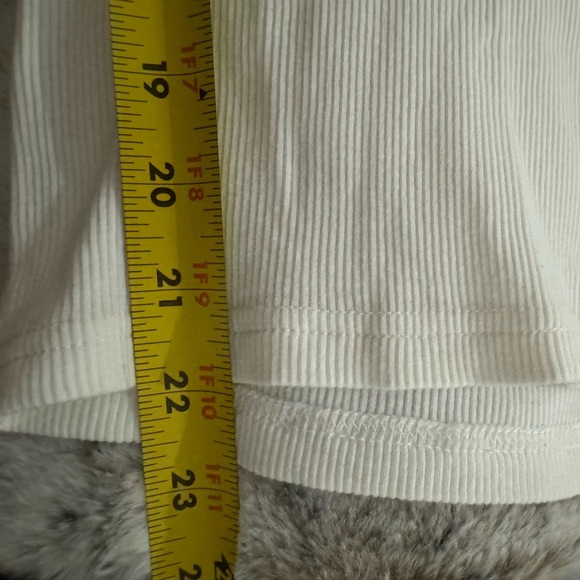 90’s Rib Knit Pearl Button Up Scallop Collar Cardigan 100% Cotton Girly Fun VTG - Picture 5 of 13